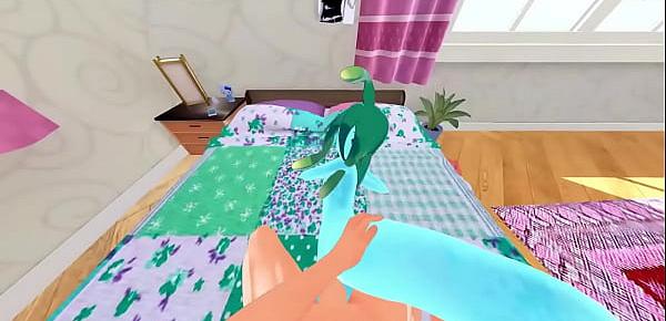  POV fucking Suu the slime girl. Doggystyle creampie - Daily Life With A Monster Girl Hentai.